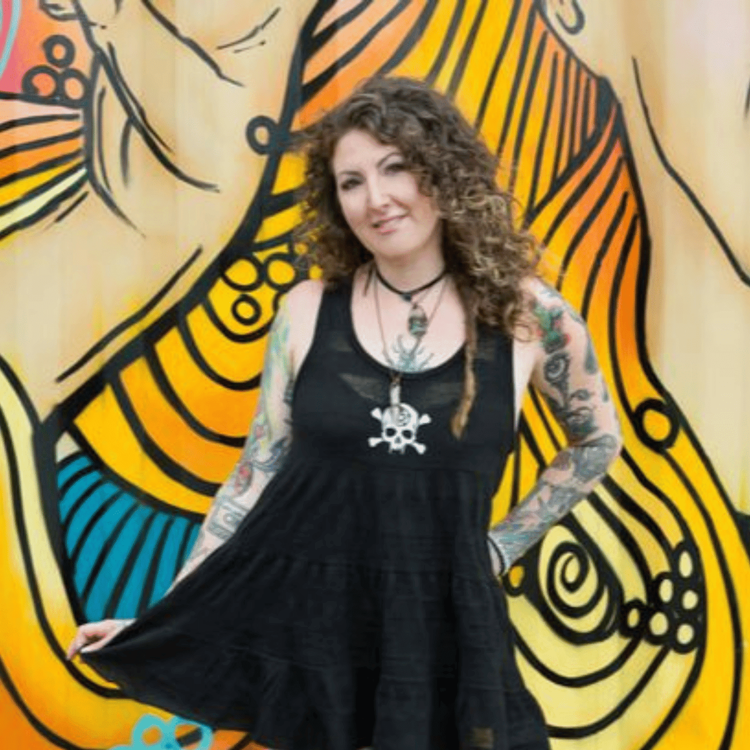 Portrait of Cassie Bates, a professional stylist at HairLab, showcasing their expertise and style.